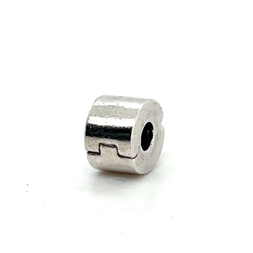 Pandora Retired Sterling Silver Smooth Plain Clip 790138